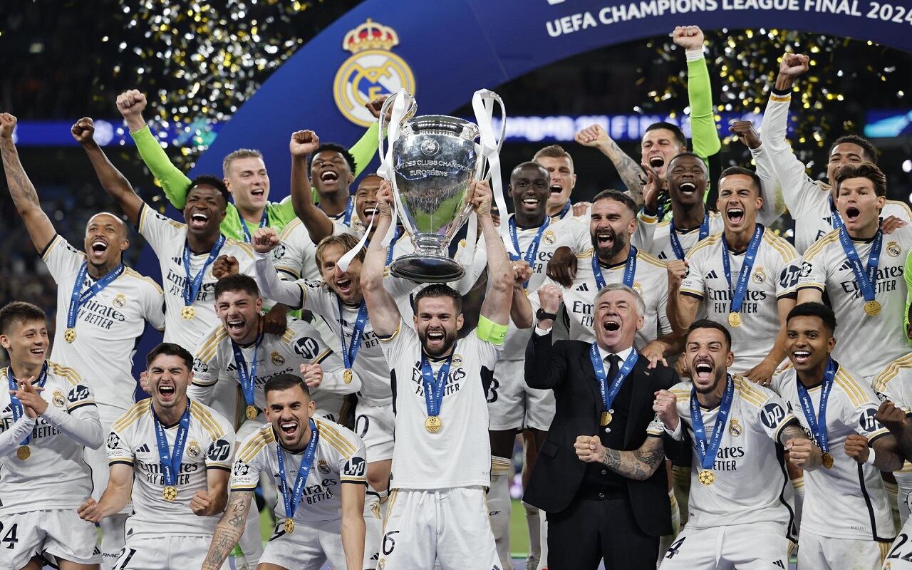 Real Madrid ganó 2-0 al Borussia Dortmund y se consagró campeón de la Champions League (Foto: EFE/EPA/TOLGA AKMEN)