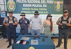 Chincha: caen “Los malayos del sur nueva generación” con arma de fuego, drogas y municiones