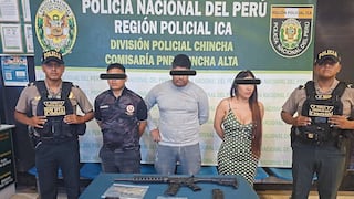 Chincha: caen “Los malayos del sur nueva generación” con arma de fuego, drogas y municiones