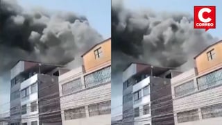 Cercado de Lima: Reportan incendio de gran magnitud en el jirón Áncash