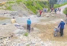 La Libertad: Ayudan a afectados por lluvias y huaico en la provincia de Pataz