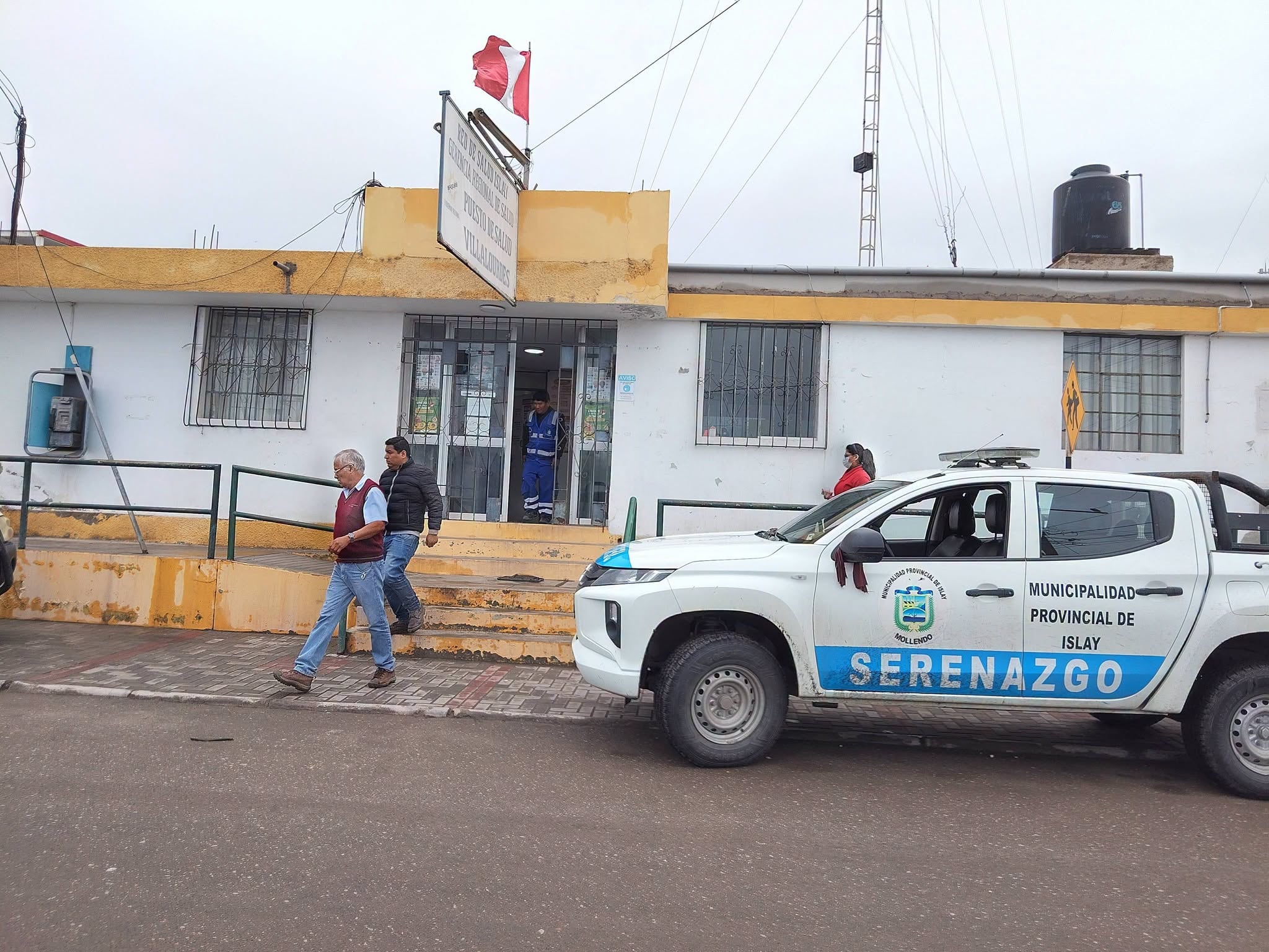 El centro de Salud de Villa Lorurdes registró filtración de agua por las paresdes y el techo