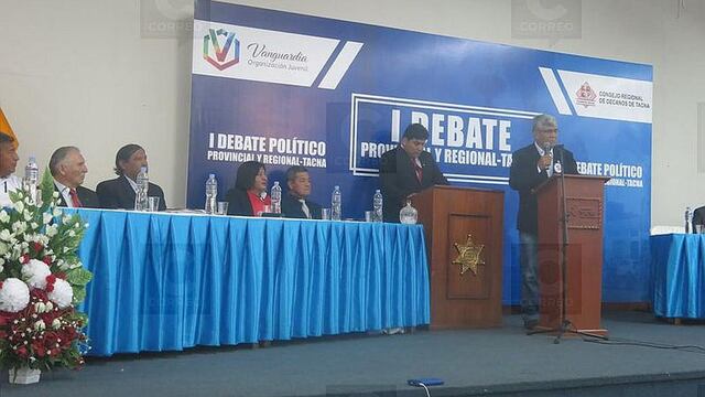 Conrede organiza debate de candidatos