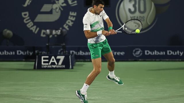 Novak Djokovic volvió a jugar: derrotó 2-0 a Musetti en el ATP de Dubái
