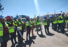 Mineros de Puno se suman a protestas y exigen prórroga del proceso de formalización