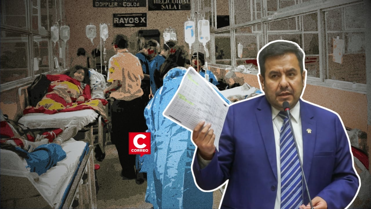 Congresista Zeballos: “El Estado puede endeudarse para mejorar salud, como lo hace con Petroperú”. Composición: Diario Correo.