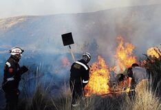 Se registraron 47 incendios forestales en Arequipa que dañaron 2 mil 400 hectáreas