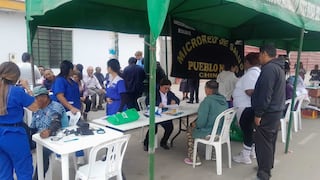 Chincha: Clas Pueblo Nuevo realizó campaña integral por el Día del Adulto Mayor