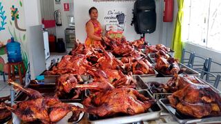 Tallarines con pavo y chifles, un delicioso plato piurano