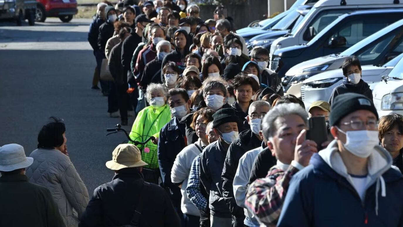 Terremoto en Japón. (Foto: AFP)