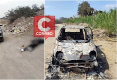 Chincha: asesinan a hombre de un disparo en la cabeza y en otra zona hallan vehículo calcinado