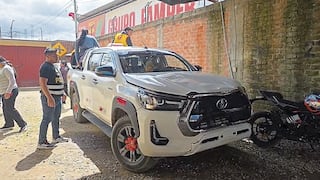La Libertad: Ubican vehículo con el que habrían arrollado a dos menores y detienen a chofer