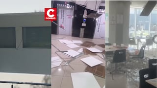Sismo de magnitud 6.1 provoca daños y destrozos en sede de la UTP en Ica (VIDEO)