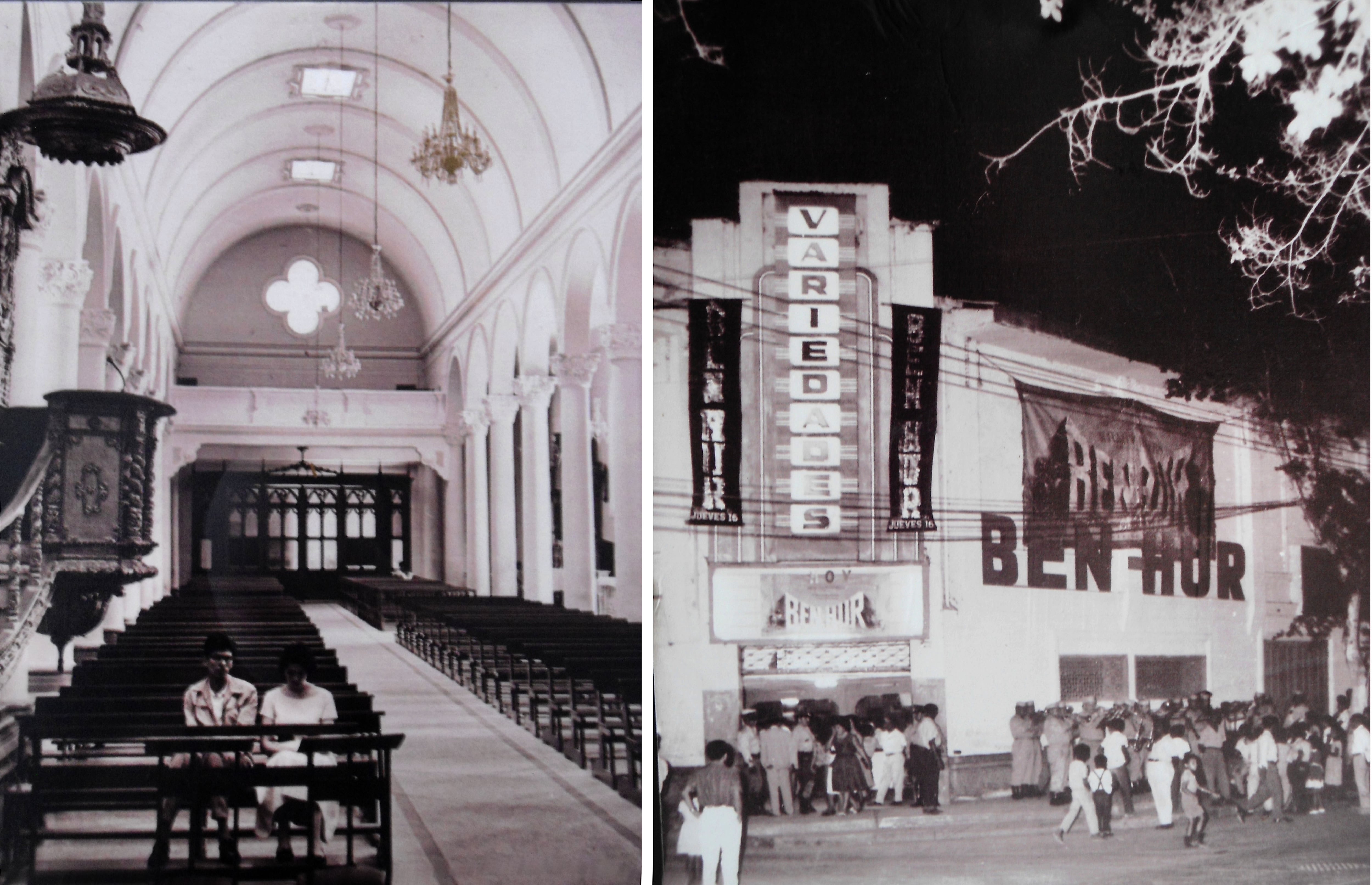 Fotografías en blanco y negro y sepia pueden ser apreciadas en el museo Vicús.