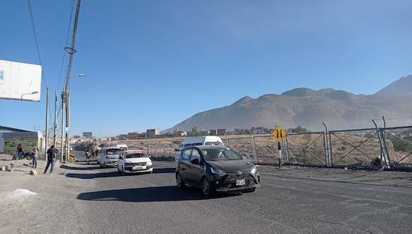Tránsito vehicular normal en el cono norte de la ciudad de Arequipa. Foto: GEC