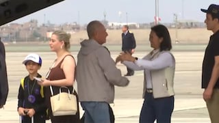 Keiko Fujimori da la bienvenida a peruanos repatriados tras terremotos en Venezuela