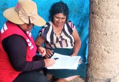 La Libertad: Empadronan a familias en Pataz para focalizar programas sociales
