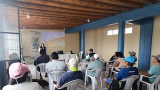 Ica: Capacitan a pequeños y medianos productores para fortalecer la agricultura local