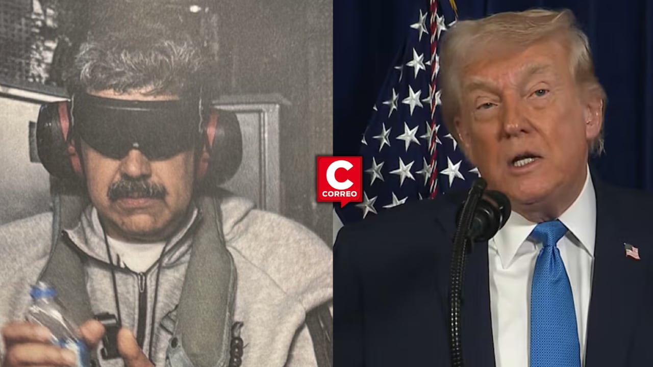 Trump publicó foto de Maduro con ojos y oídos tapados a bordo de USS Iwo Jima.
