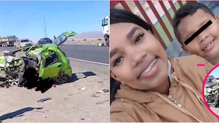Nasca: cisterna destroza auto y mata a madre y su hijo de 7 años en la Panamericana Sur