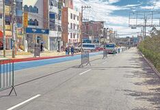 Obra vial de Andrés Avelino Cáceres en Arequipa se entrega el 2 de julio