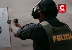 Congreso aprueba uso de armas de fuego por la PNP en casos de flagrancia