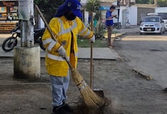 Intensifican limpieza de zonas afectadas por lluvias en Trujillo