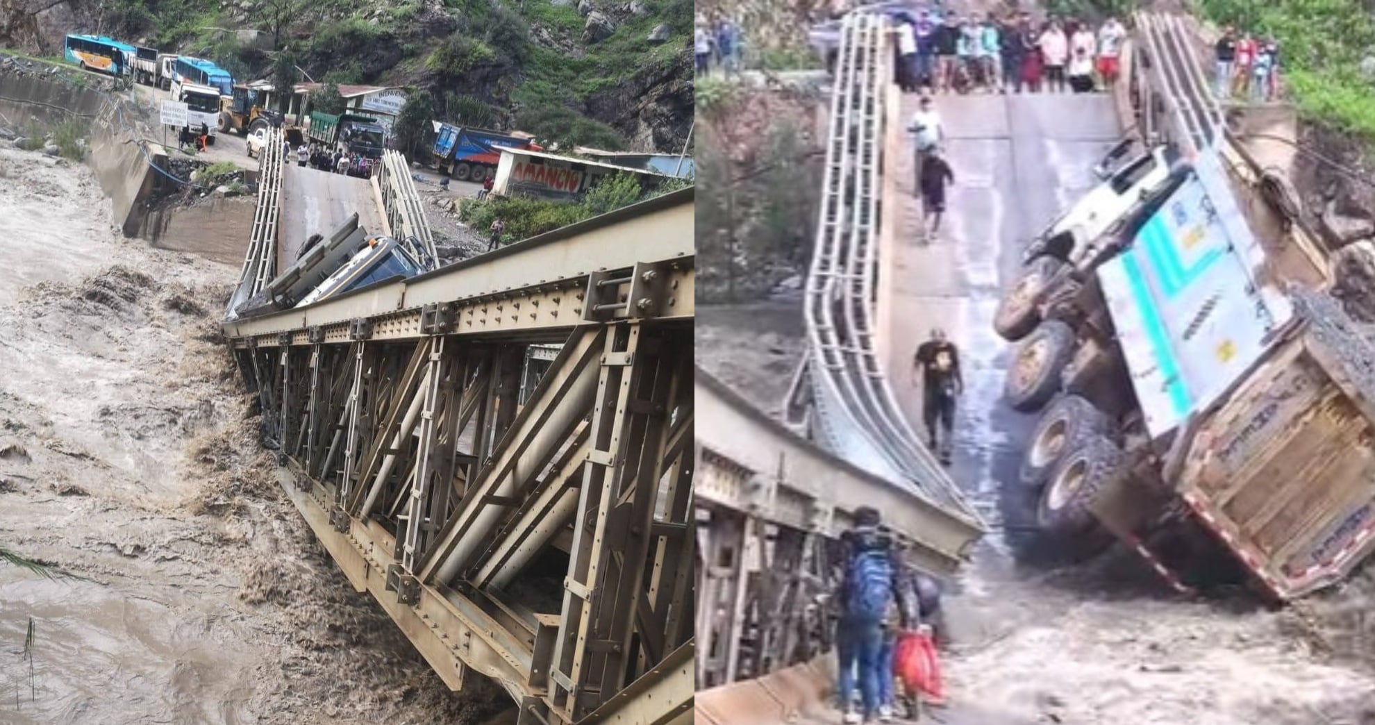 En Gran Chimú, puente colapsó y dejó incomunicados a moradores de ocho localidades. Además, Senamhi declaró en alerta amarilla a siete provincias y Defensa Civil anunció que existe riesgo de desborde de ríos en cuatro zonas. Precipitaciones de mayor intensidad golpearán a la región a partir del 10 de marzo.