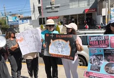 Protestan por perrita hallada agonizando en contenedor de basura en Arequipa