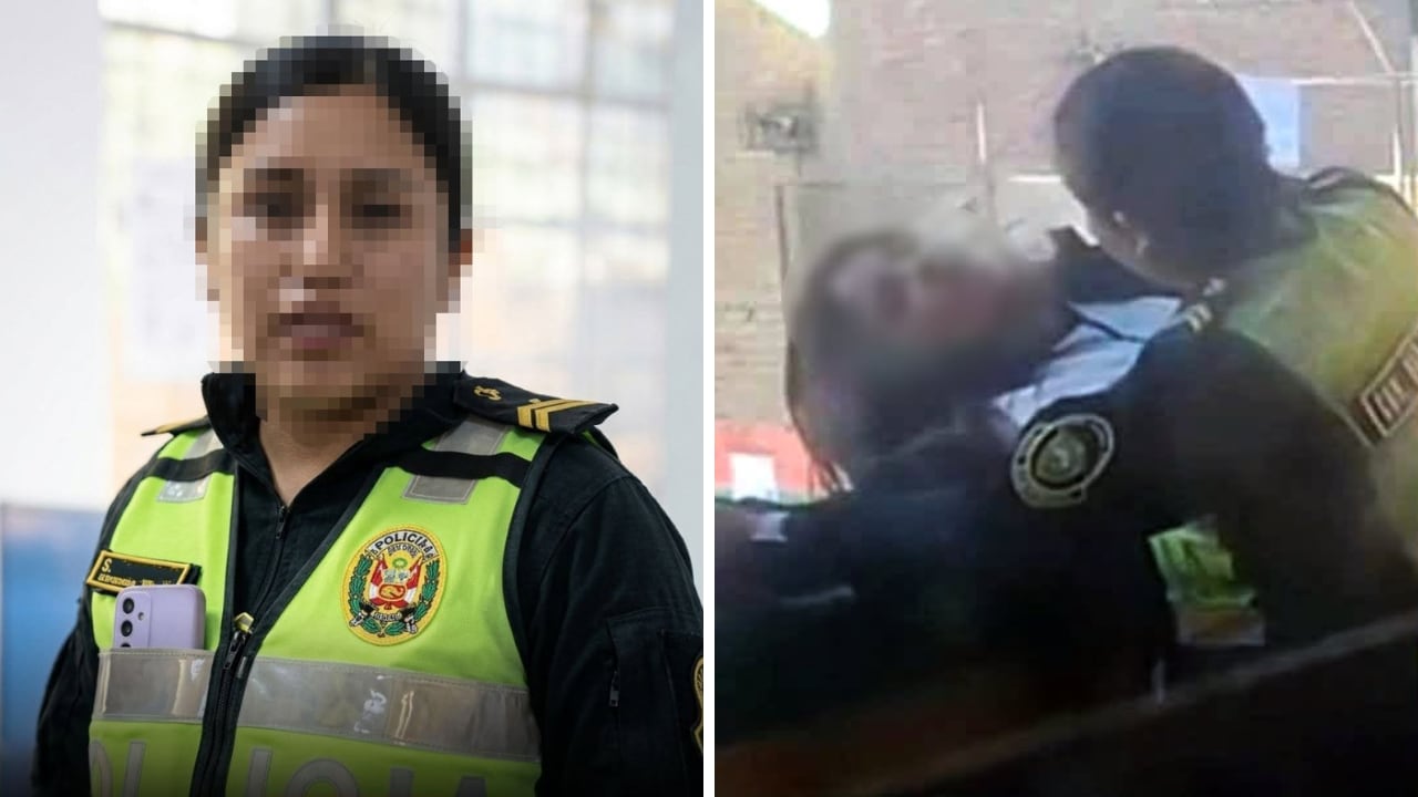 El Ministerio Público investiga a la policía Anaí Ramos por los presuntos delitos de abuso de autoridad y homicidio en grado de tentativa. La denuncia señala que la agente habría agredido a una estudiante durante una charla en un colegio de Lima Norte. (Imágenes del Ministerio Público)
