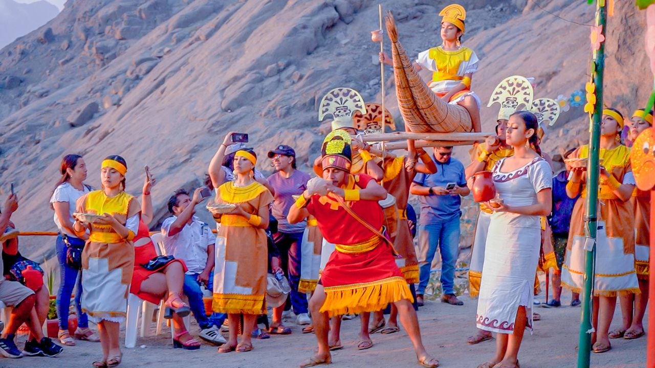 La consejera regional Verónica Escobal destacó que actualmente se trabaja arduamente en el proceso de la puesta en valor de este apu. (Foto: Municipalidad Distrital La Esperanza)