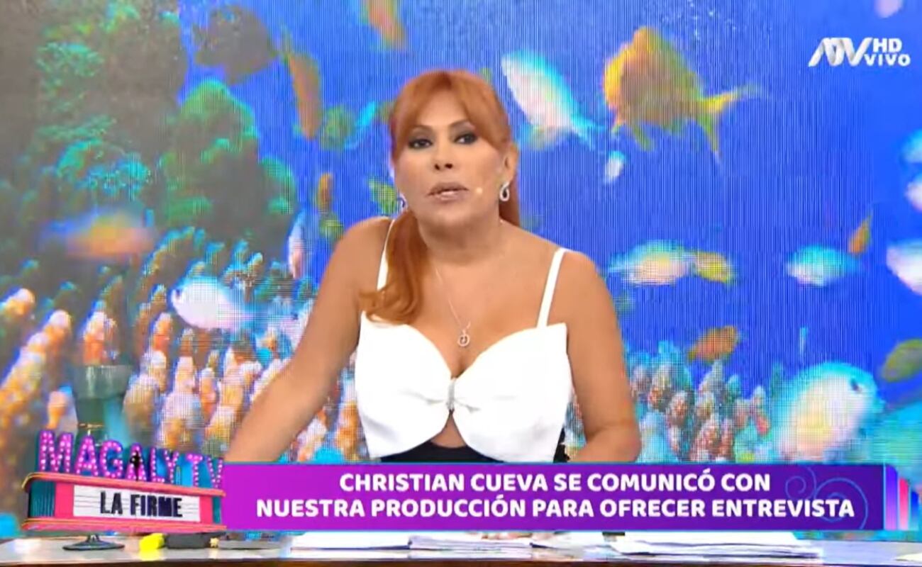 “No puedo dar explicaciones cada vez que tengo asuntos que atender fuera del país y donde mi esposo no puede acompañarme”, reveló Magaly Medina.