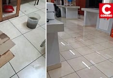 Huancayo: Deficiencias en el sistema de drenaje pluvial genera desborde en el colegio Santa Isabel (VIDEO)