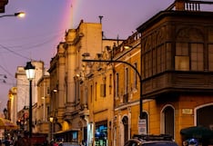 Colorido arcoíris en el cielo de Lima: Lloviznas sorprenden en pleno verano (FOTOS)
