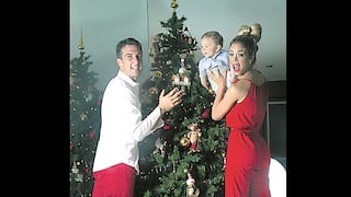 Navidad unió a Sheyla Rojas y Antonio Pavón
