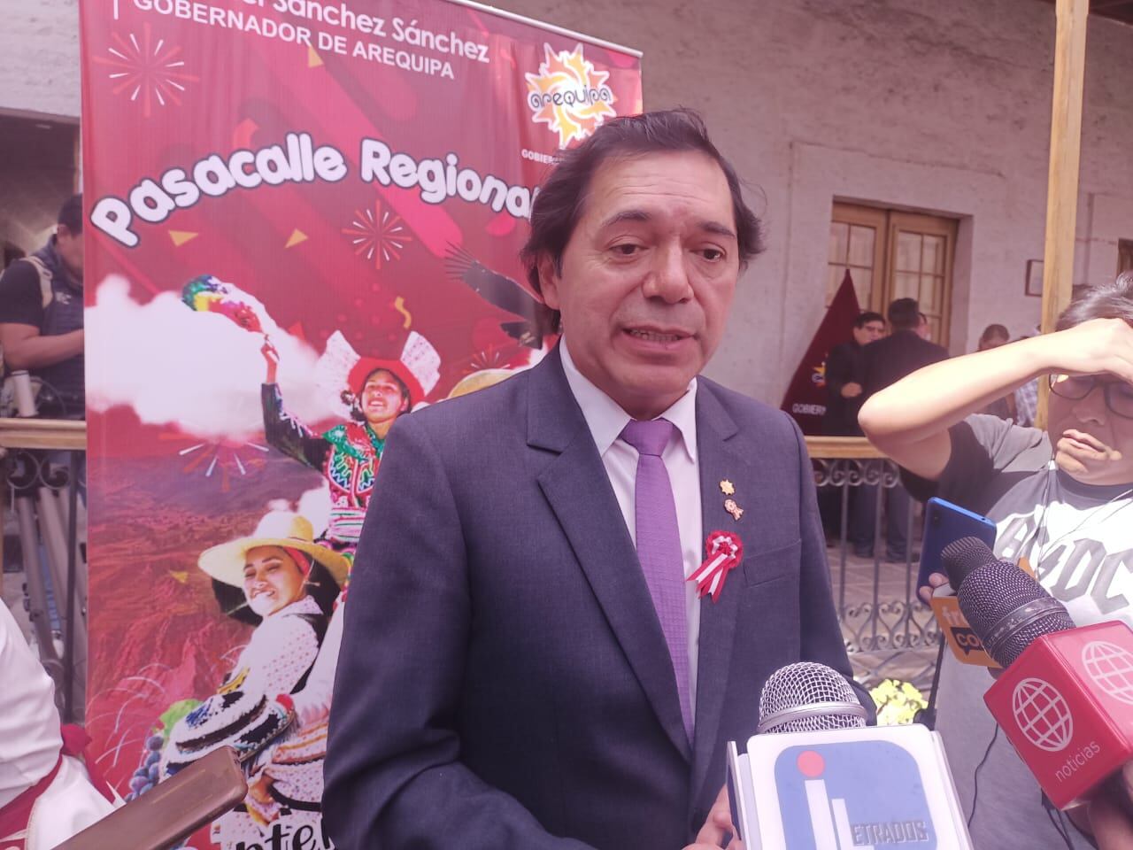 Jorge Meza Cruz, gerente regional de Comercio Exterior y Turismo de Arequipa. (Foto: Omar Cruz)