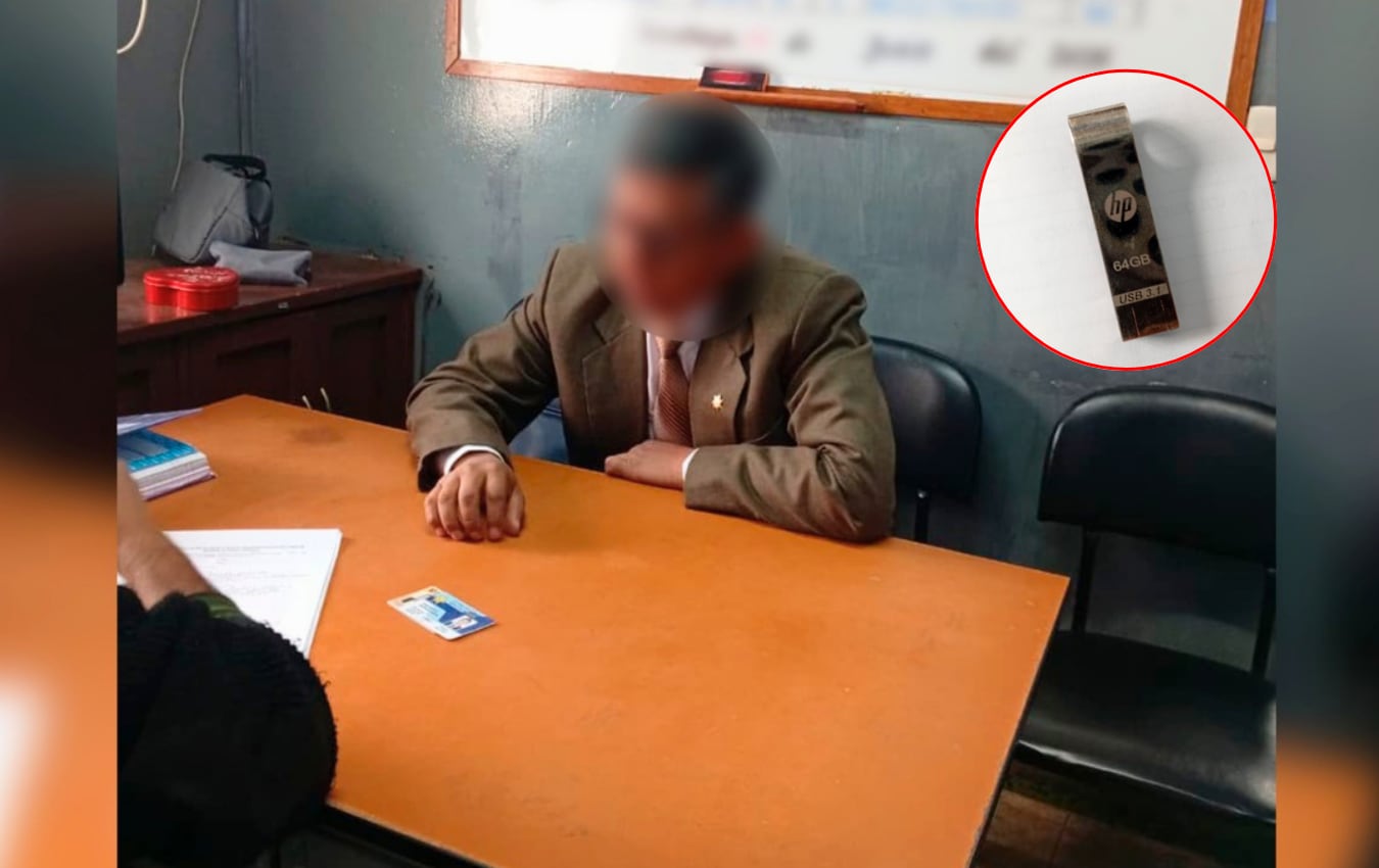 Frustran ingreso de USB al penal de Varones Arequipa. Foto: INPE.