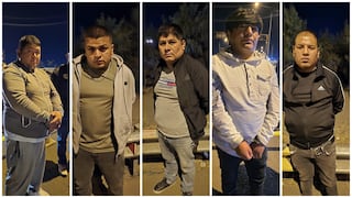 Arequipa: Caen seis presuntos integrantes de “Los Malditos del Misti” por arrebatos en autos (VIDEO)