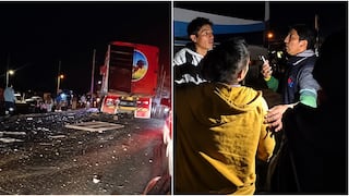 Pisco: choque entre tráiler y ómnibus dejó 28 heridos en la vía Los Libertadores