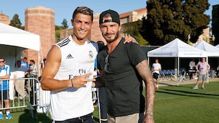 Real Madrid: David Beckham asistió al primer entrenamiento del equipo en Los Ángeles 