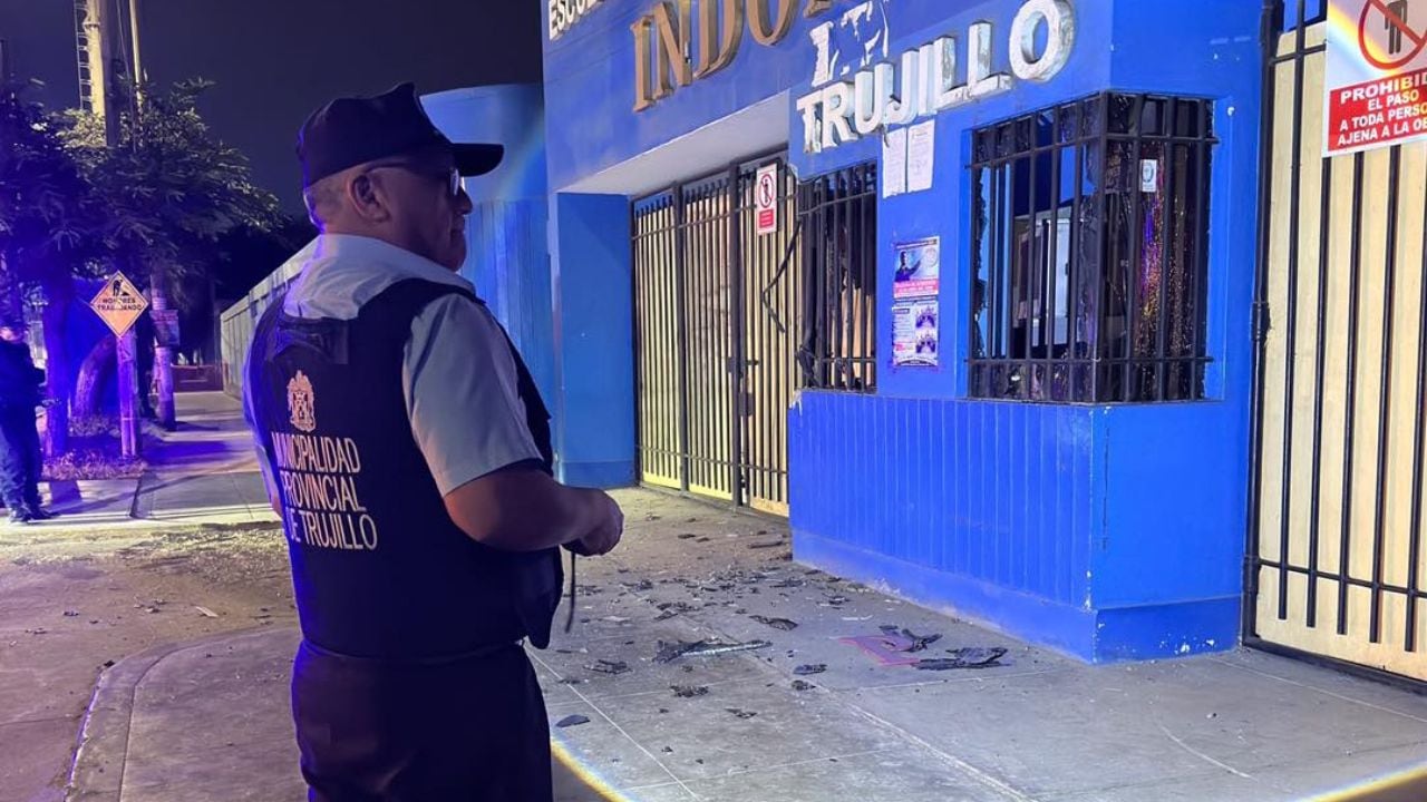 EXPLOSIÓN EN TRUJILLO: ATENTADO A INSTITUCIÓN EDUCATIVA
