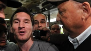 Messi burla a la prensa argentina