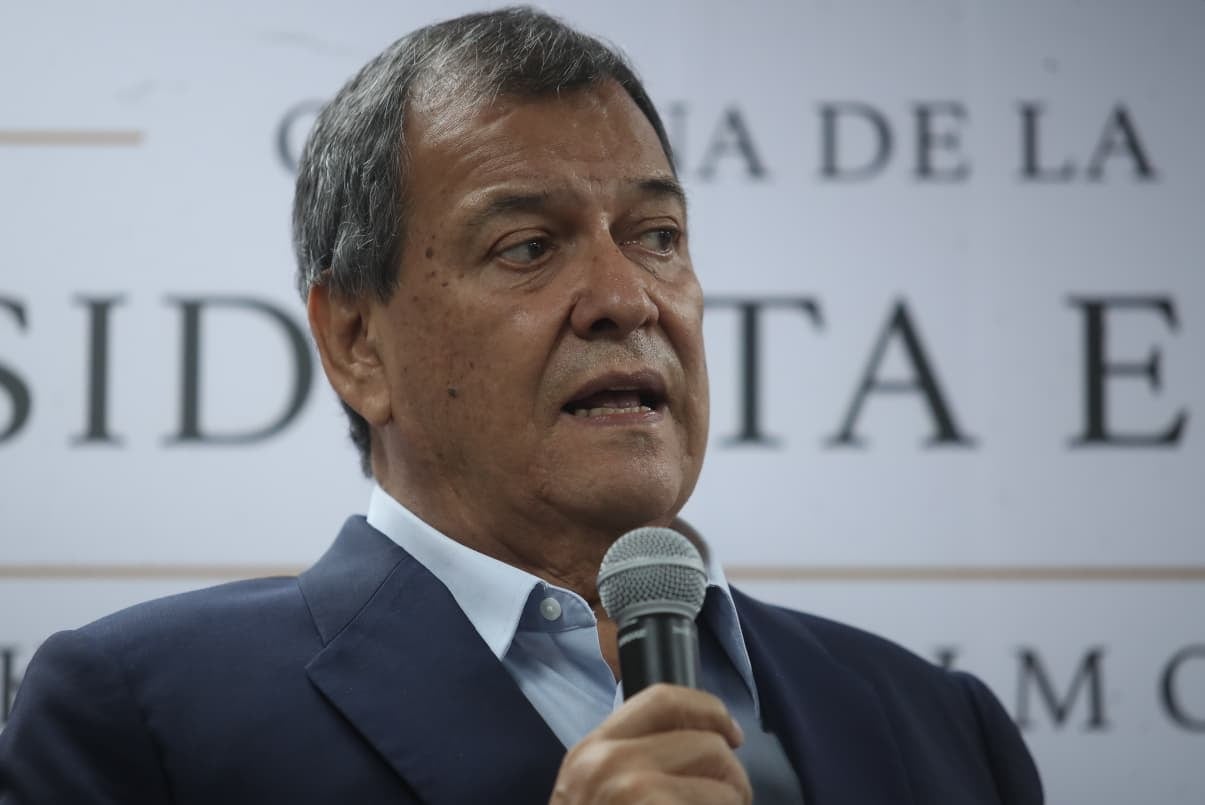 El presidente del Partido del Buen Gobierno sostuvo que el Perú debería permitir la salida de la ex primera ministra hacia México. (Fotos: Jesús Saucedo /@photo.gec)