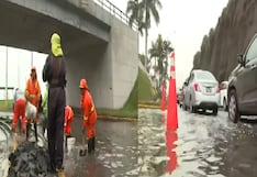 Chorrillos: Aniego en bajada a playa Agua Dulce causa congestión vehicular en la Costa Verde