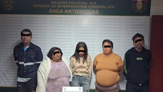 Pisco: policía desarticula presunta banda criminal “el clan de la gorda Maribella”
