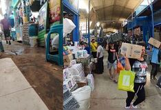 Chiclayo: denuncian fuga de agua en servicios higiénicos del mercado Moshoqueque