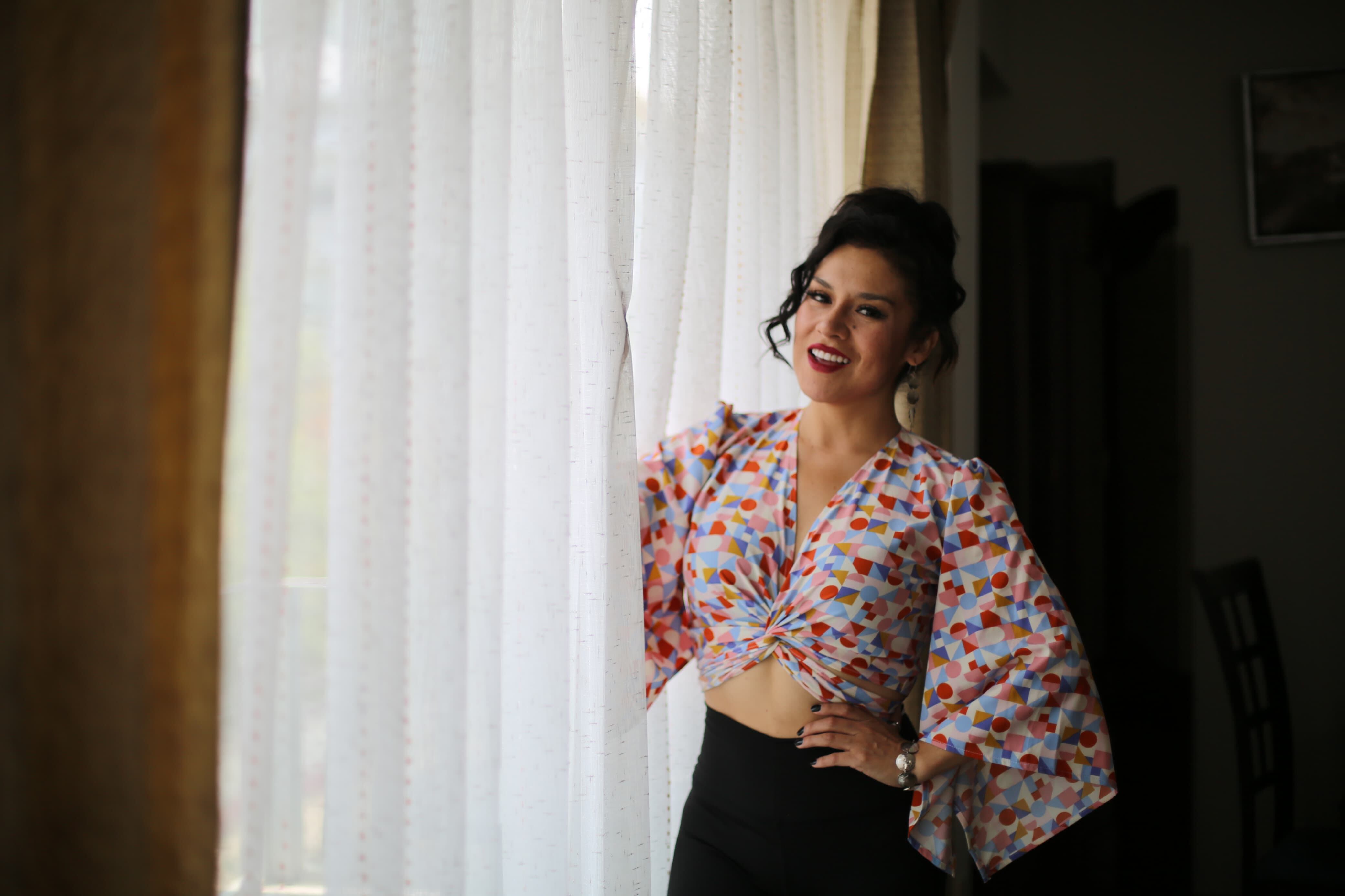 Cantante del género folclor y psicoterapeuta. Hija de la cantante Gloria Ramos y de Polo Palomino. (Foto: Leonardo Cuito)