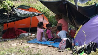 Venezolanos deambulan por el sur de México ante restricciones de Estados Unidos (VIDEO)