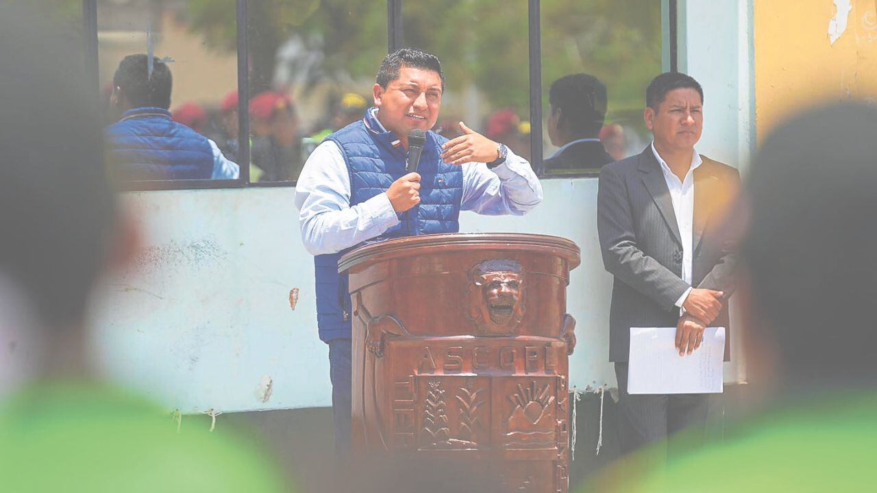 Martín Namay, dirigente de Alianza para el Progreso (APP) en La Libertad, habló de acusaciones.