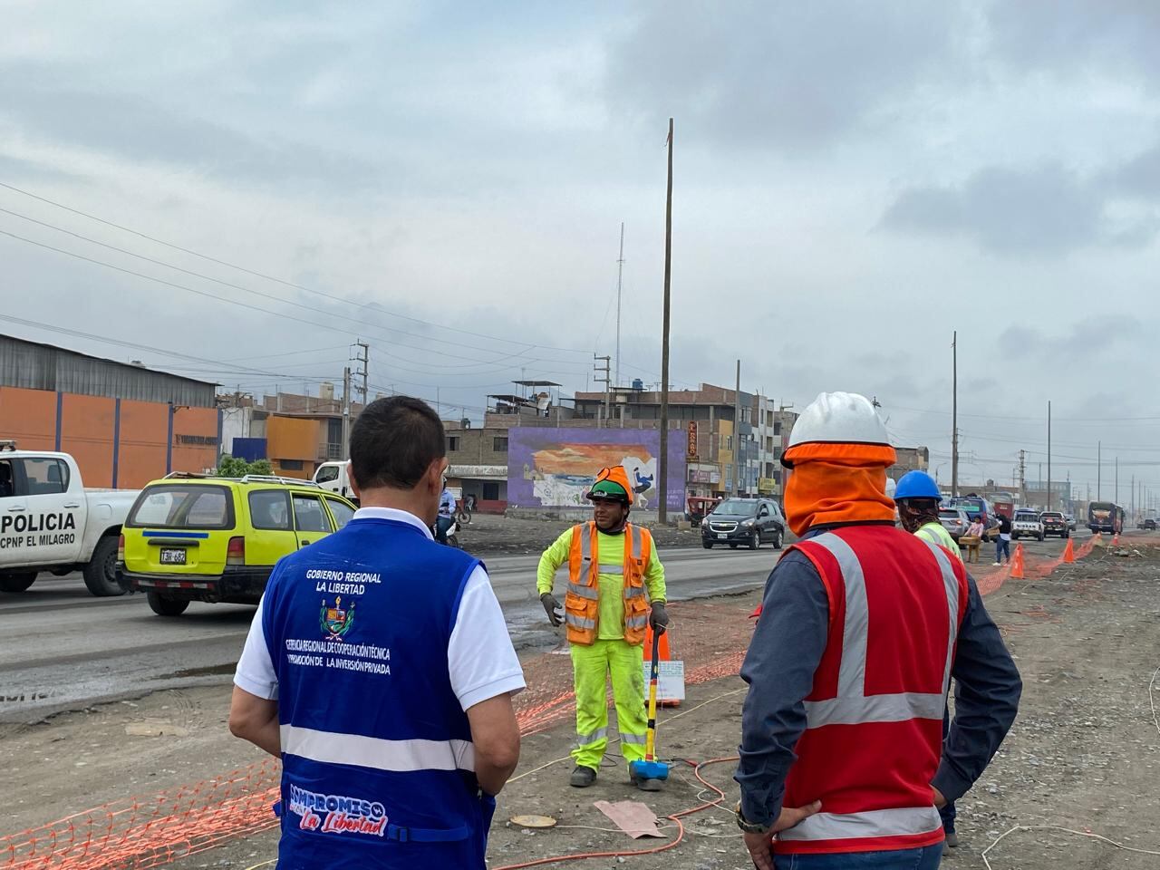 Mejorará el ingreso vial norte y beneficiará a un millón de habitantes en la región La Libertad.